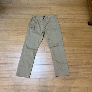 JCrew 770 Straight-fit performance pant 36x32 waterproof